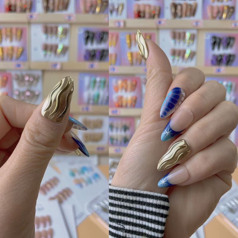 Almond Shape Nails No.153