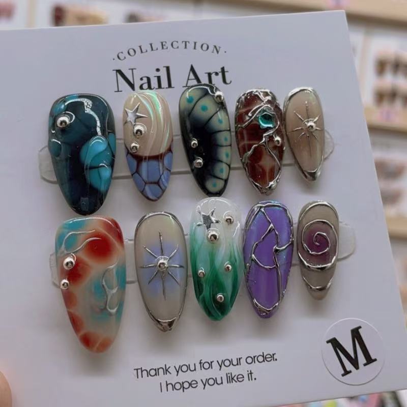 Almond Shape Nails No.129