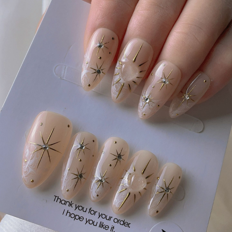 Almond Shape Nails No.202