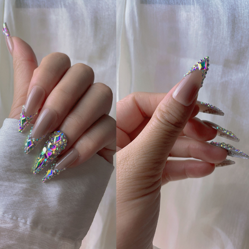 Handmade nails Pointy style 54