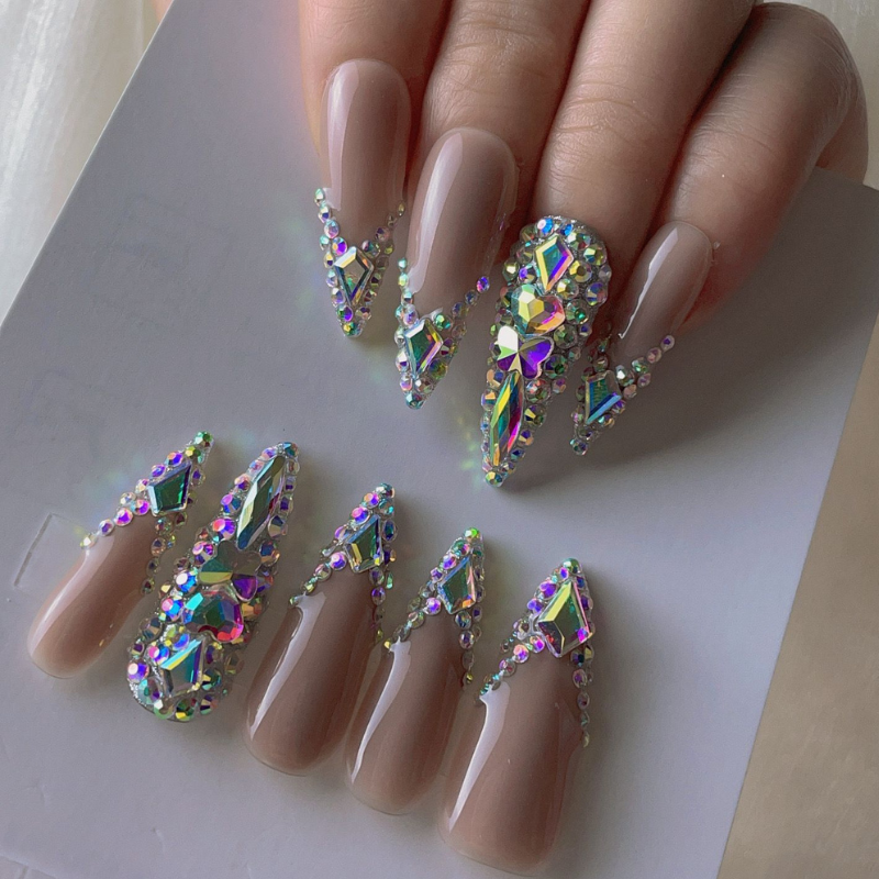 Handmade nails Pointy style 54