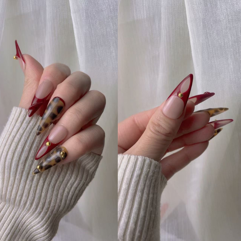 Short style press on nails No.96