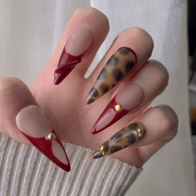 Short style press on nails No.96