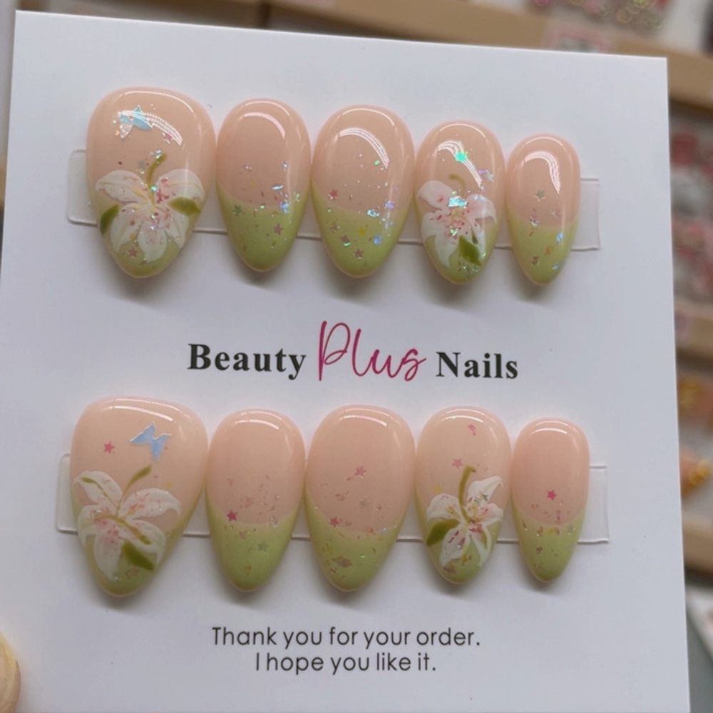 Almond Shape Nails No.84