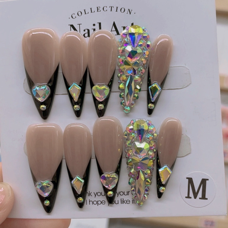 Handmade nails Pointy style 56