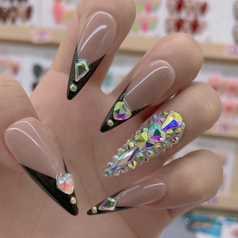 Handmade nails Pointy style 56