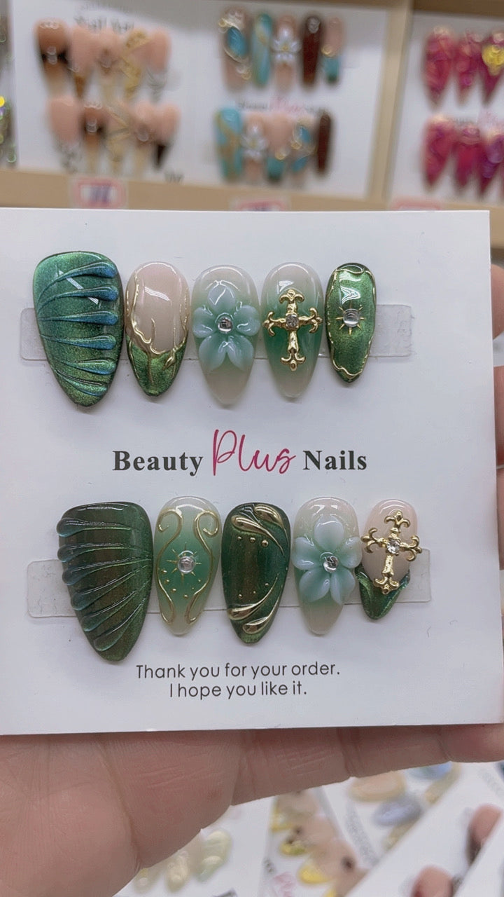 Almond Shape Nails No.153