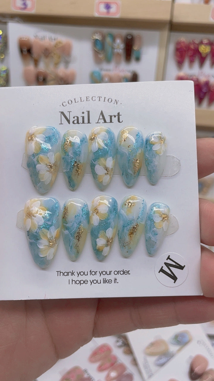 Almond Shape Nails No.158