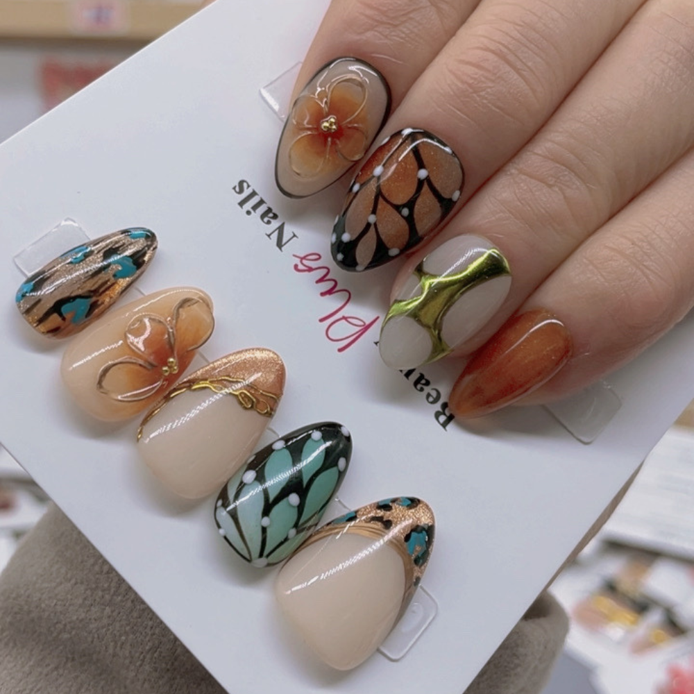 Almond Shape Nails No.116