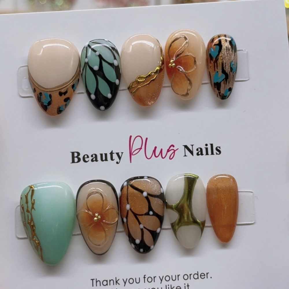 Almond Shape Nails No.116