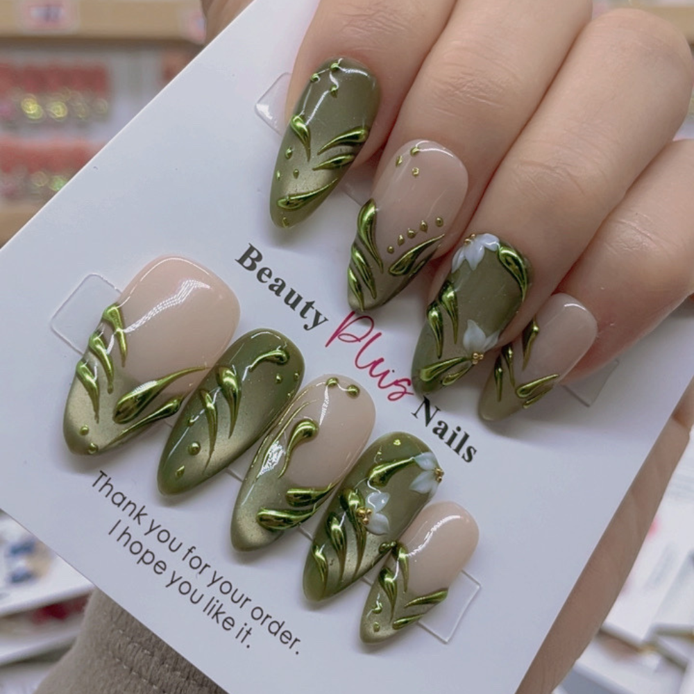 Almond Shape Nails No.200