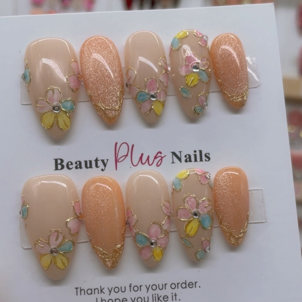 Almond Shape Nails No.149