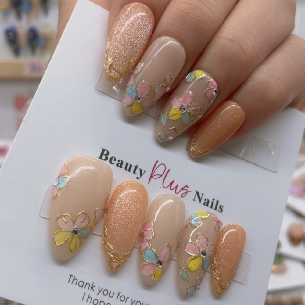 Almond Shape Nails No.149