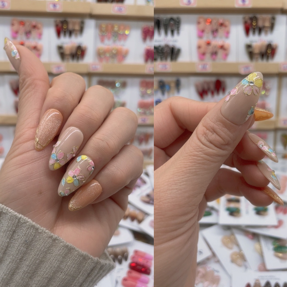 Almond Shape Nails No.149