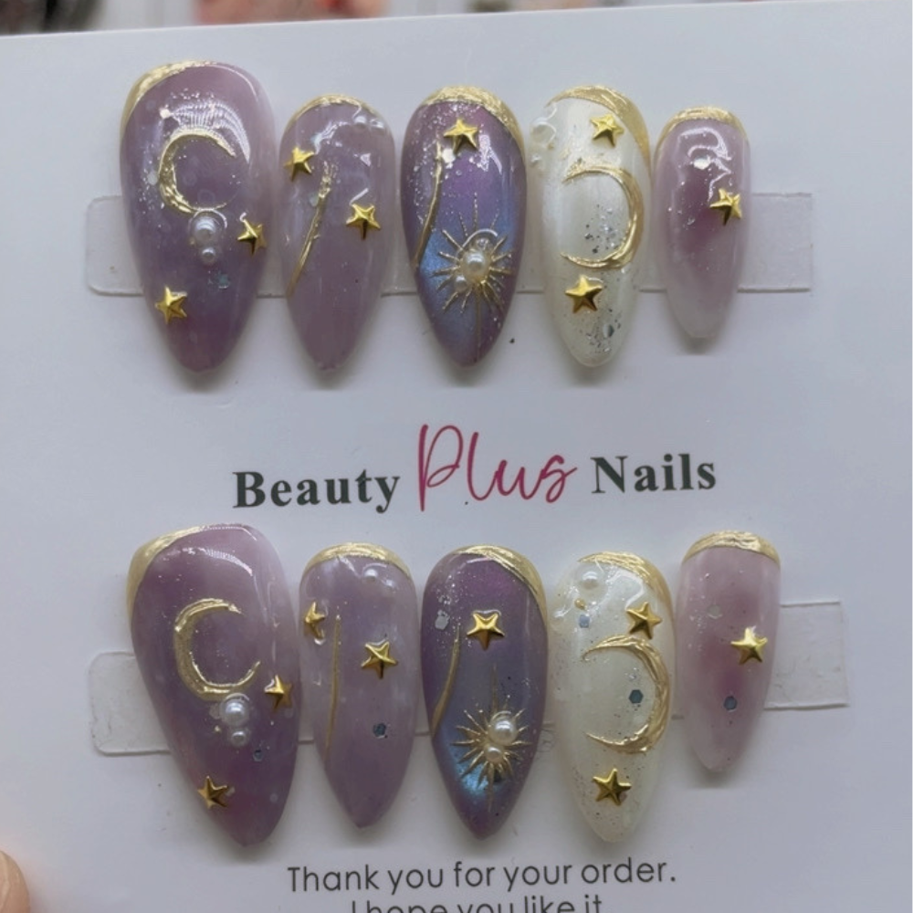 Almond Shape Nails No.155