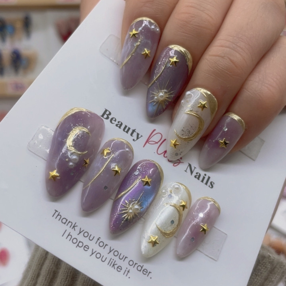 Almond Shape Nails No.155