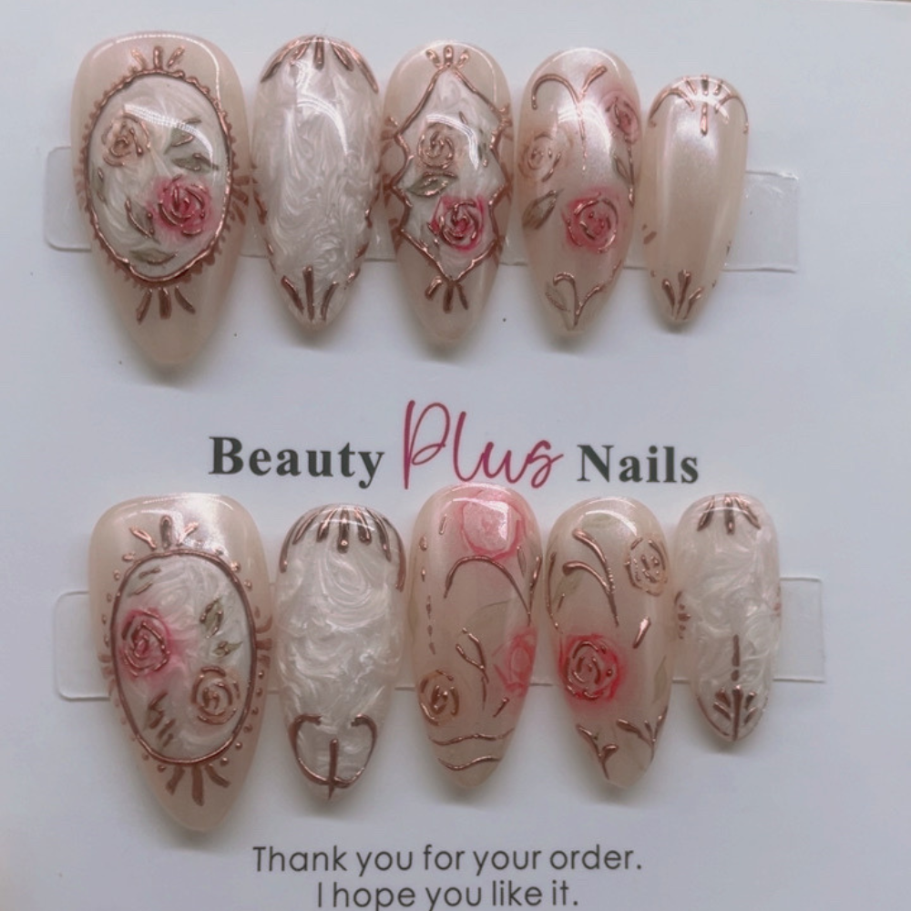 Almond Shape Nails No.171