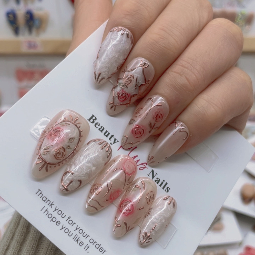 Almond Shape Nails No.171