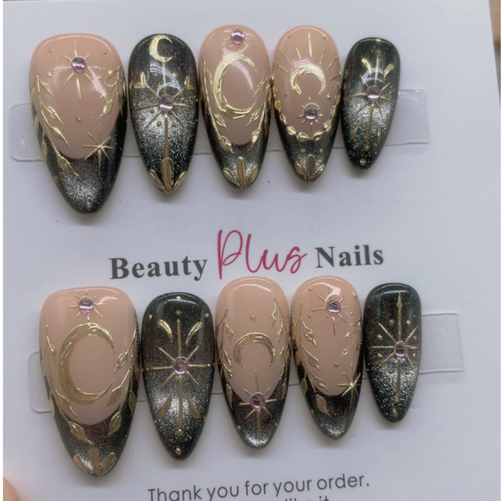 Almond Shape Nails No.173