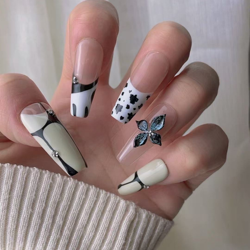 Short Style Press On Nails Live No.8