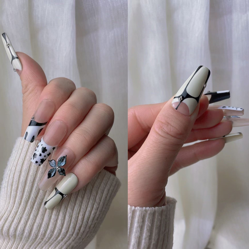 Short Style Press On Nails Live No.8