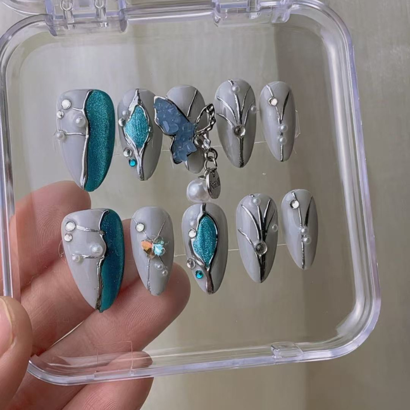 Short Style Press On Nails Live No.15