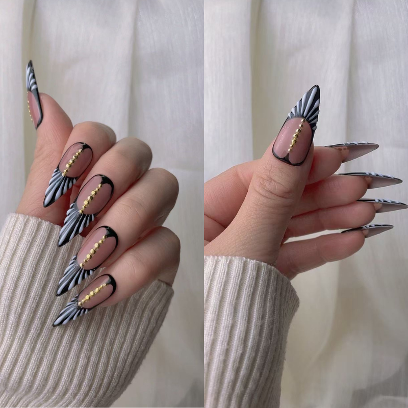 Short Style Press On Nails Live No.16