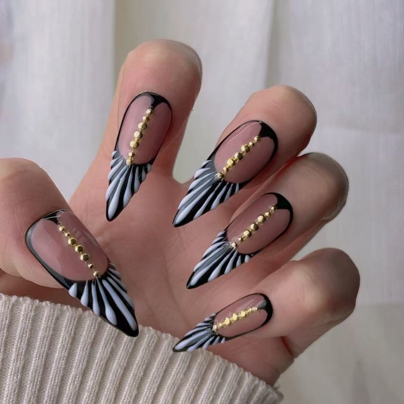 Short Style Press On Nails Live No.16