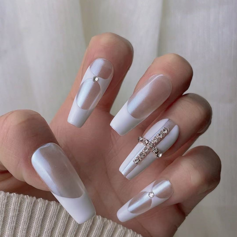 Short Style Press On Nails Live No.40