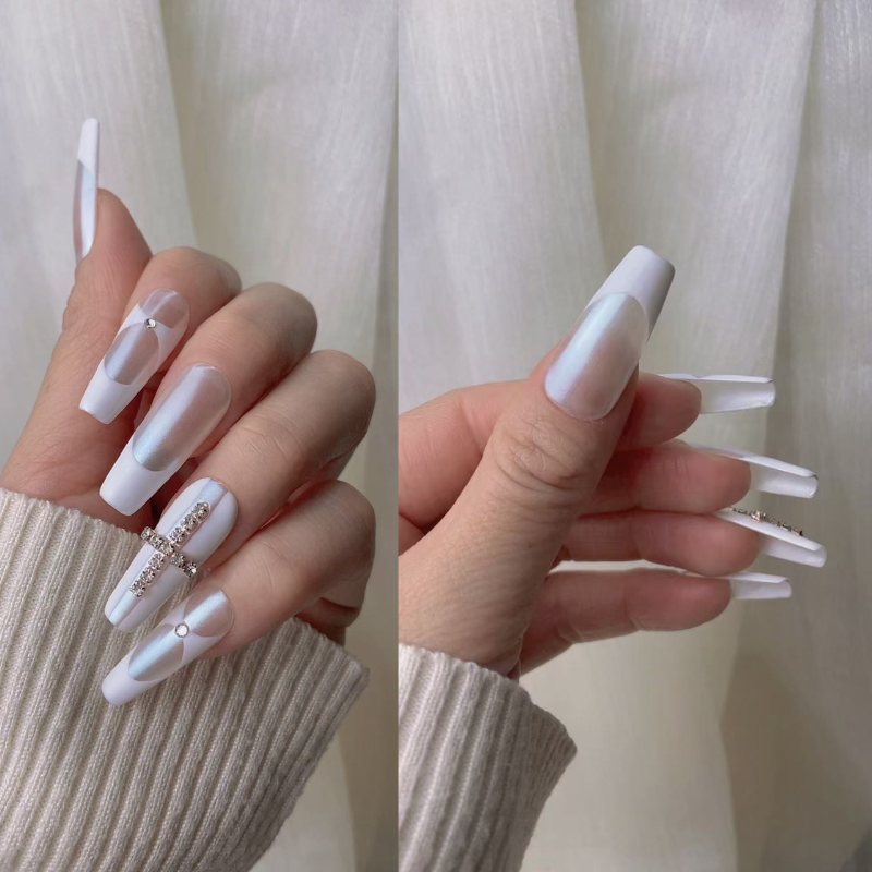 Short Style Press On Nails Live No.40