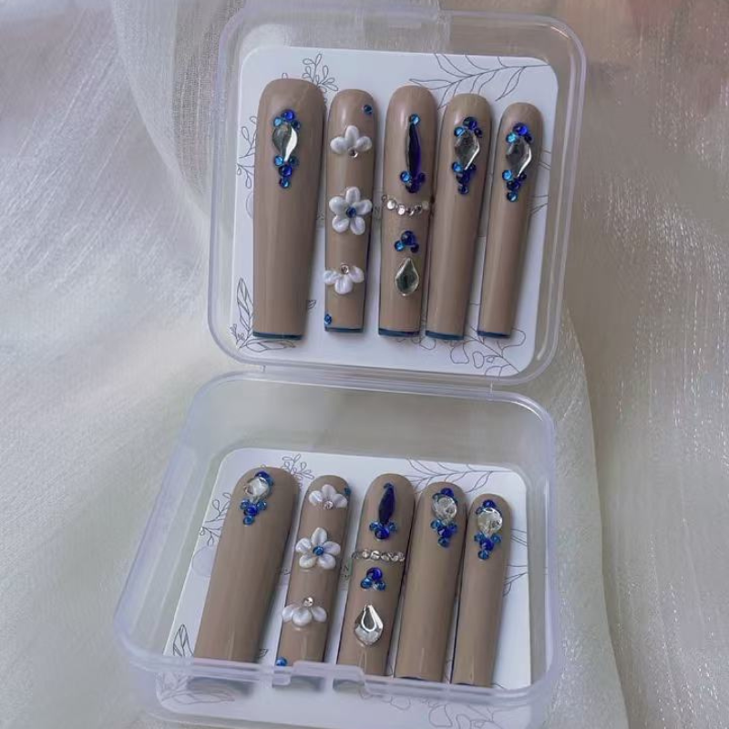 Long Style Press On Nails 50