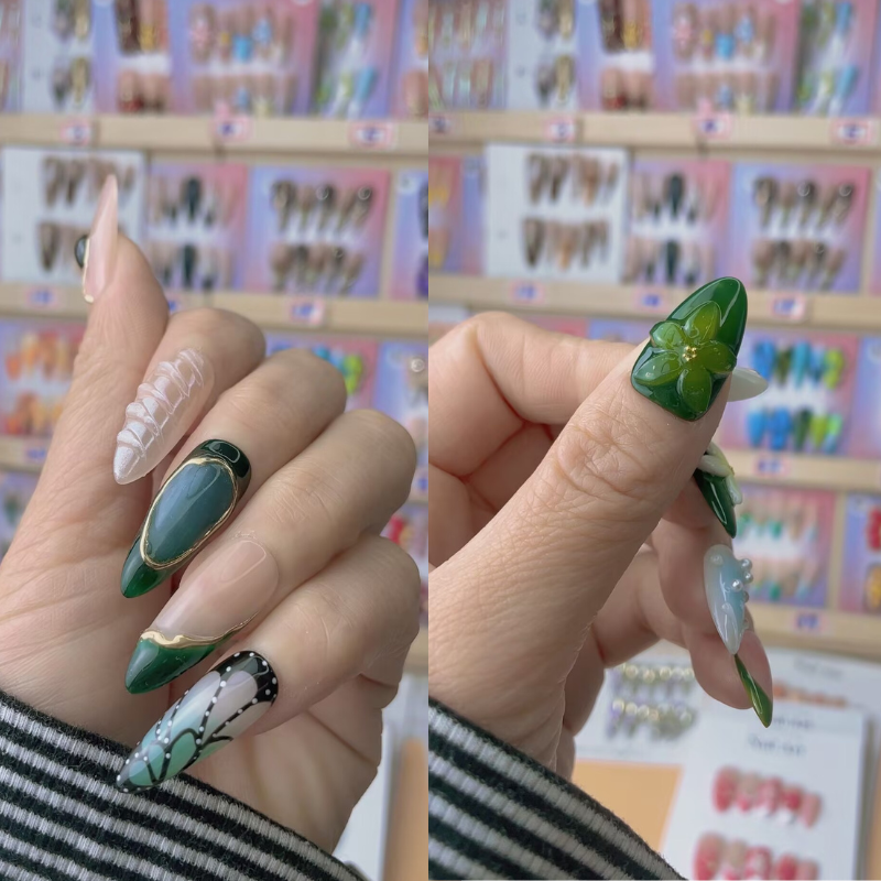 Almond Shape Nails No.174