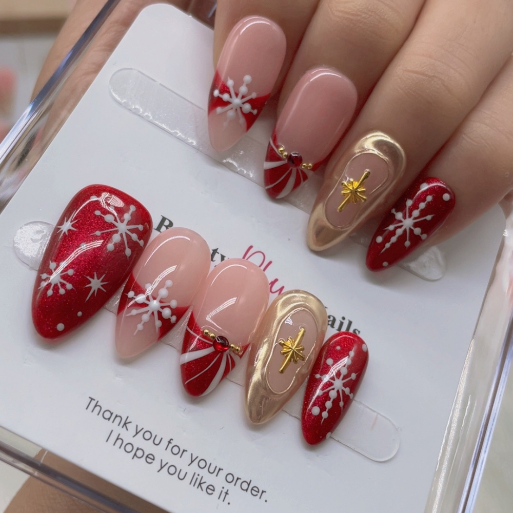 Almond Shape Nails No.203