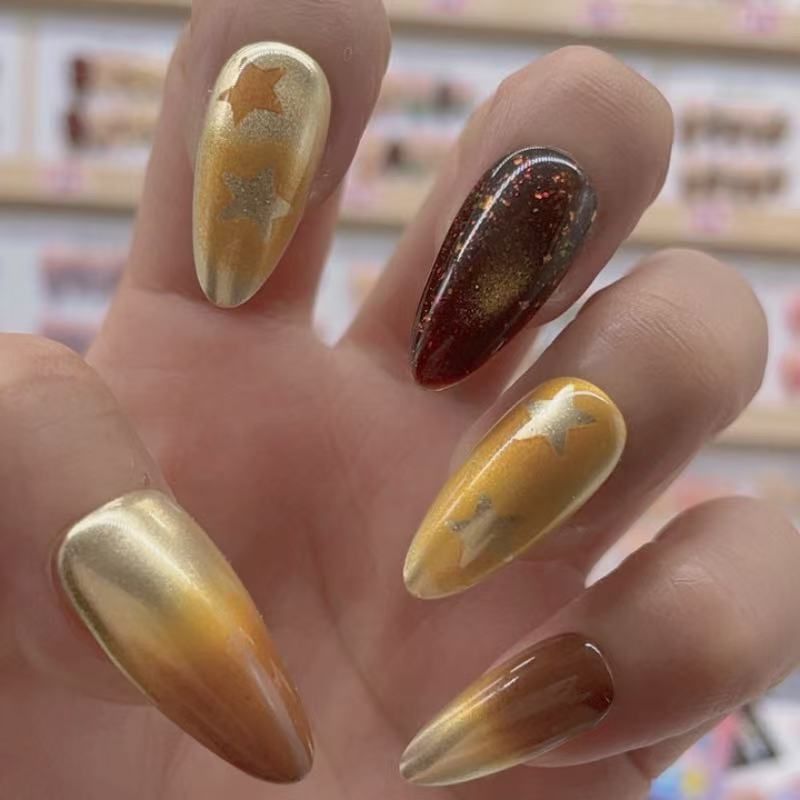 Almond Shape Nails No.130