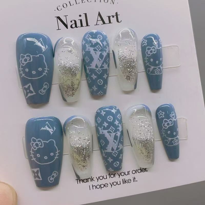 Handmade Water Nails 10