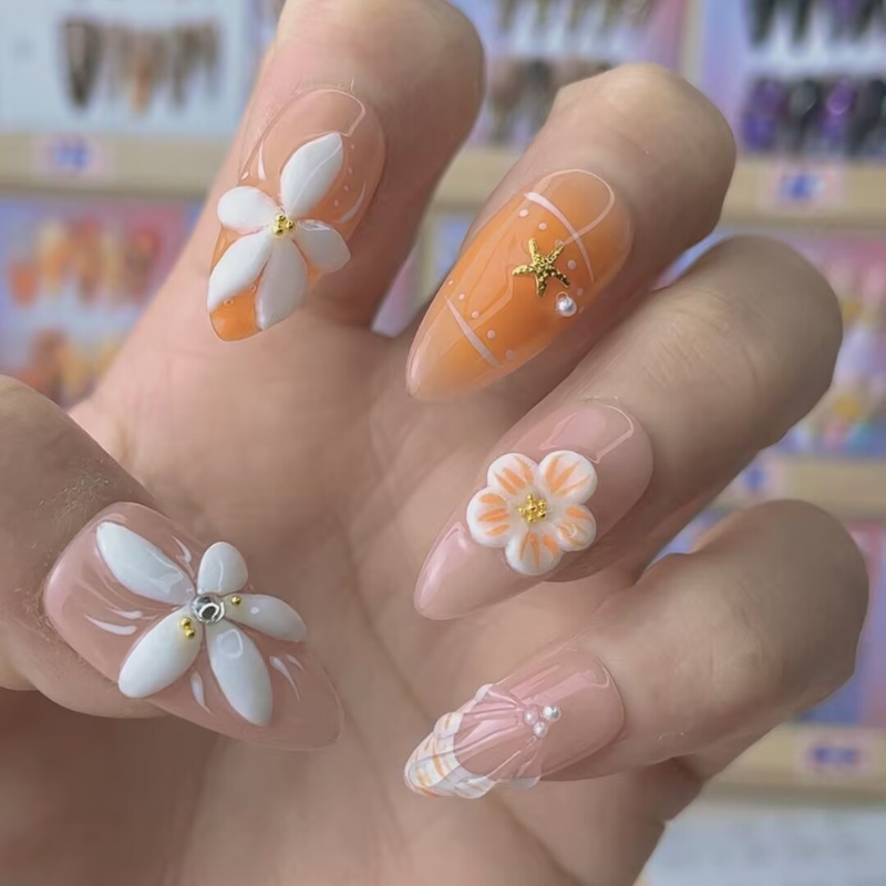 Almond Shape Nails No.170