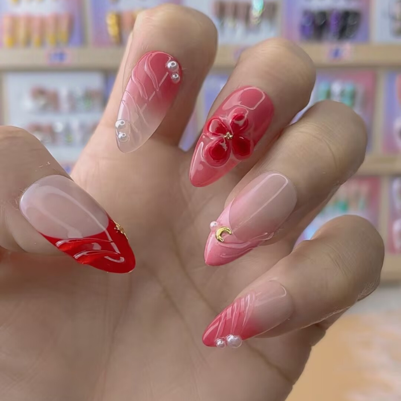 Almond Shape Nails No.135