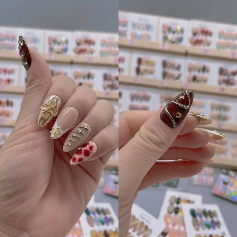 Almond Shape Nails No.123