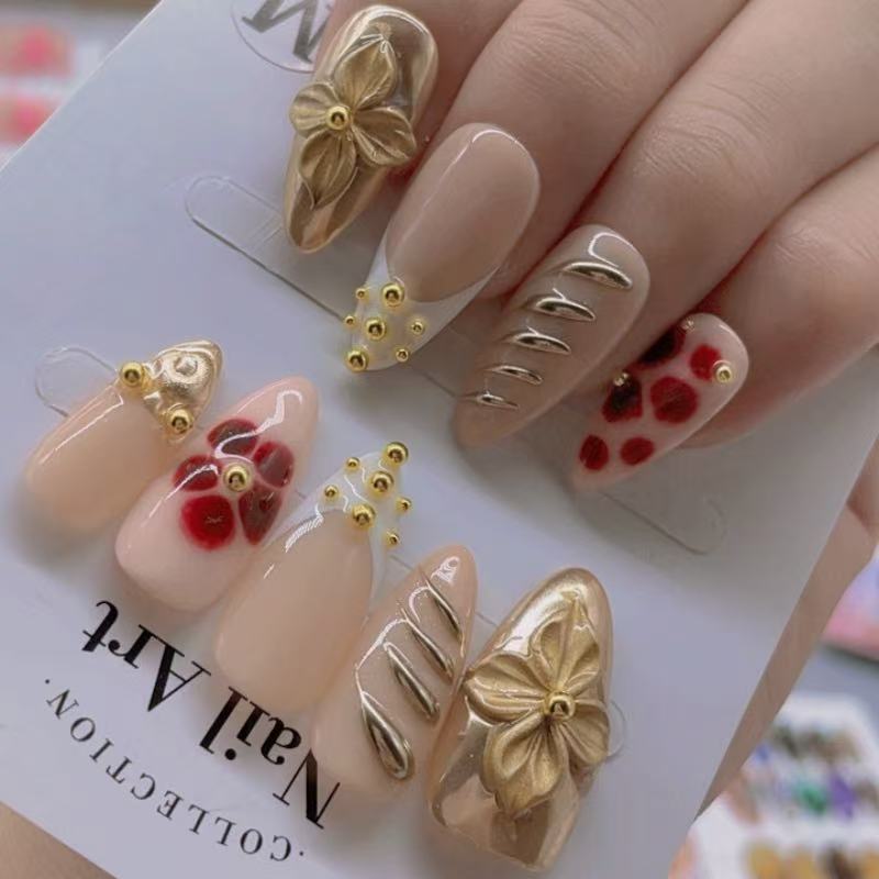 Almond Shape Nails No.123