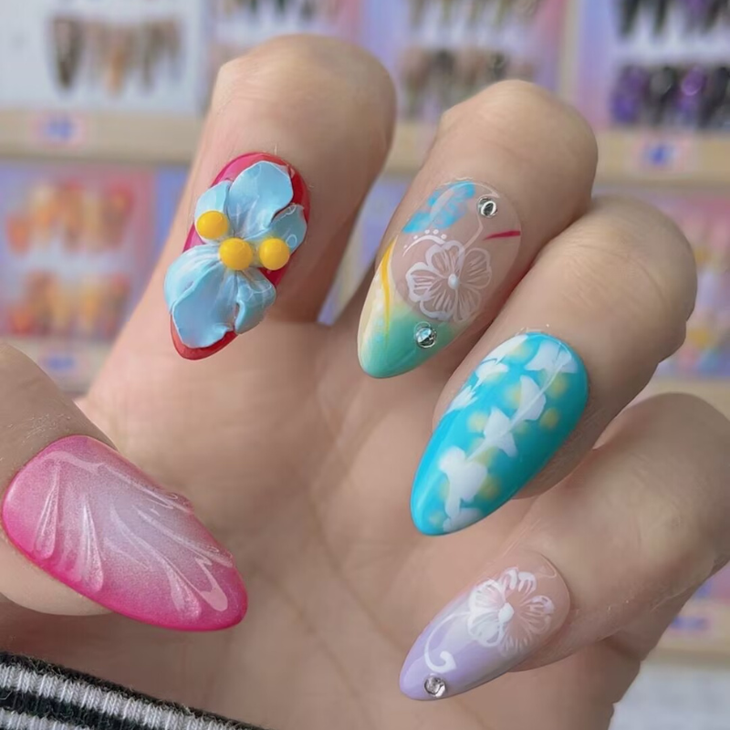 Almond Shape Nails No.171