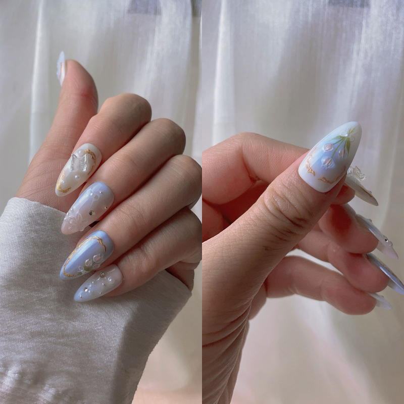 Almond Shape Nails No.189