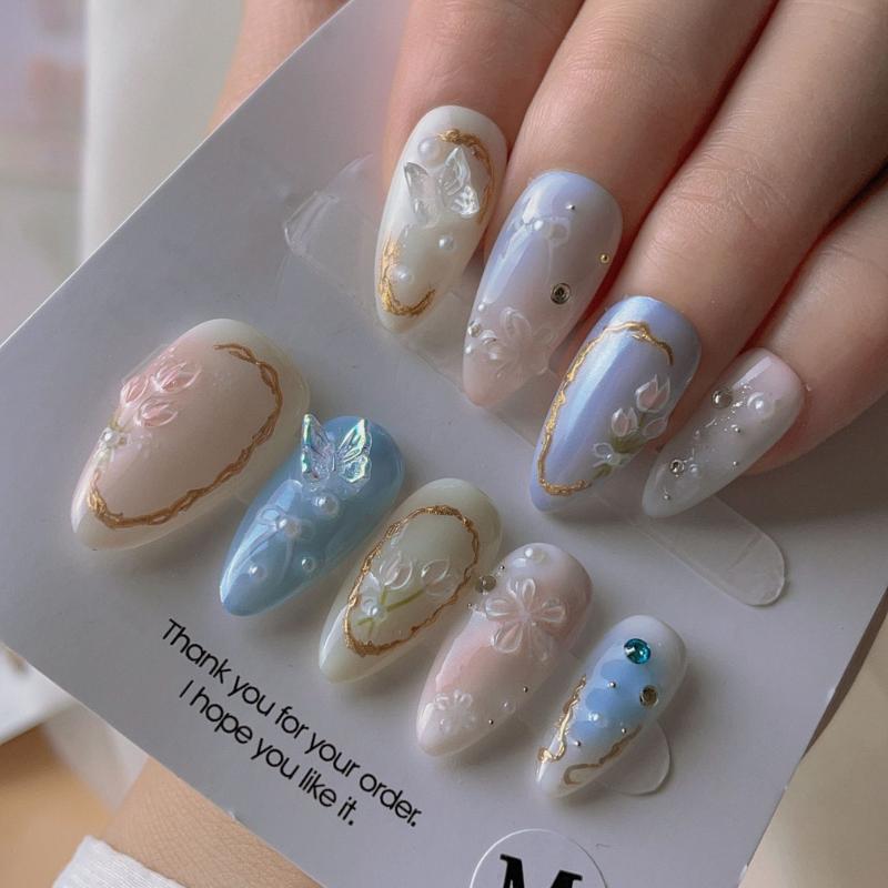 Almond Shape Nails No.189
