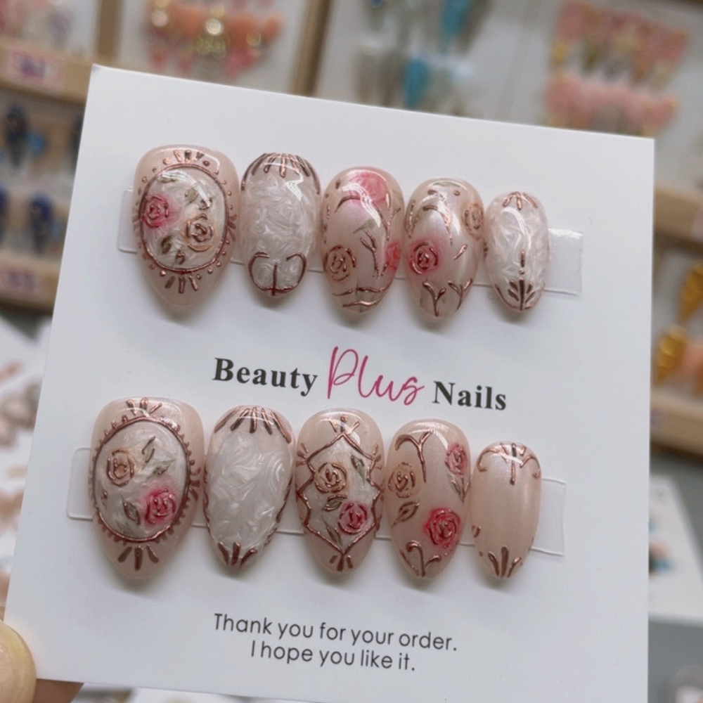 Almond Shape Nails No.78