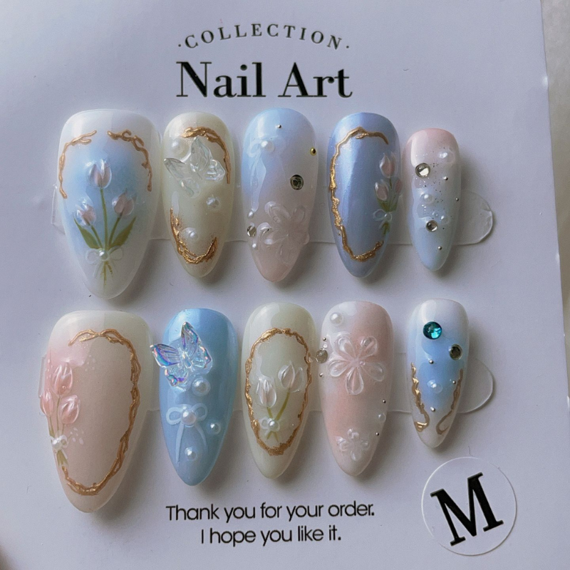Almond Shape Nails No.189