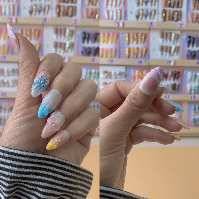 Almond Shape Nails No.131