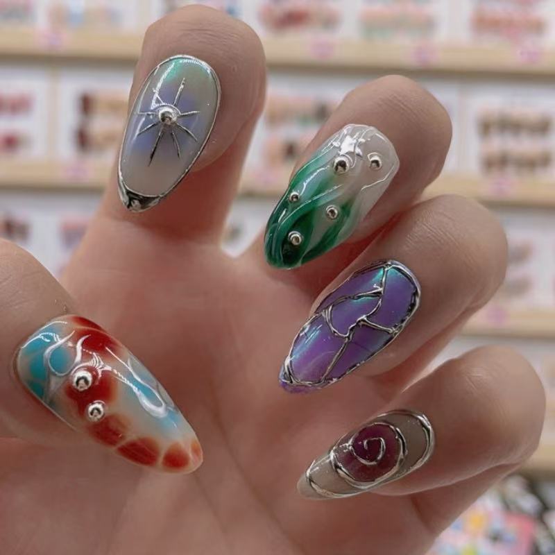 Almond Shape Nails No.129