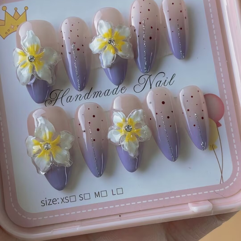 Almond Shape Nails No.144