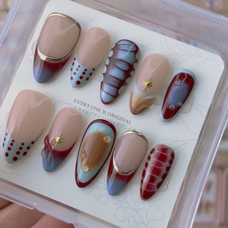 Almond Shape Nails No.145