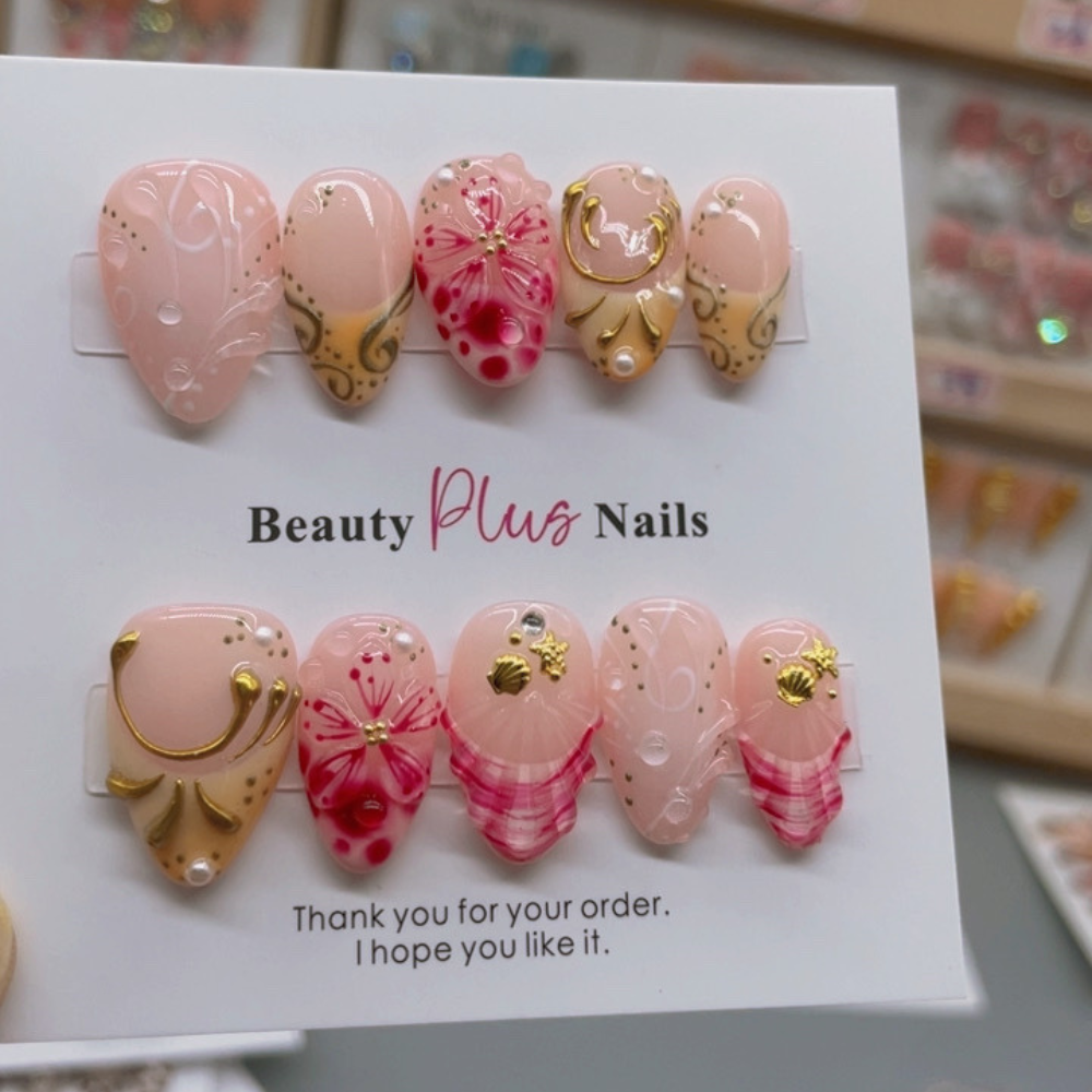 Almond Shape Nails No.86