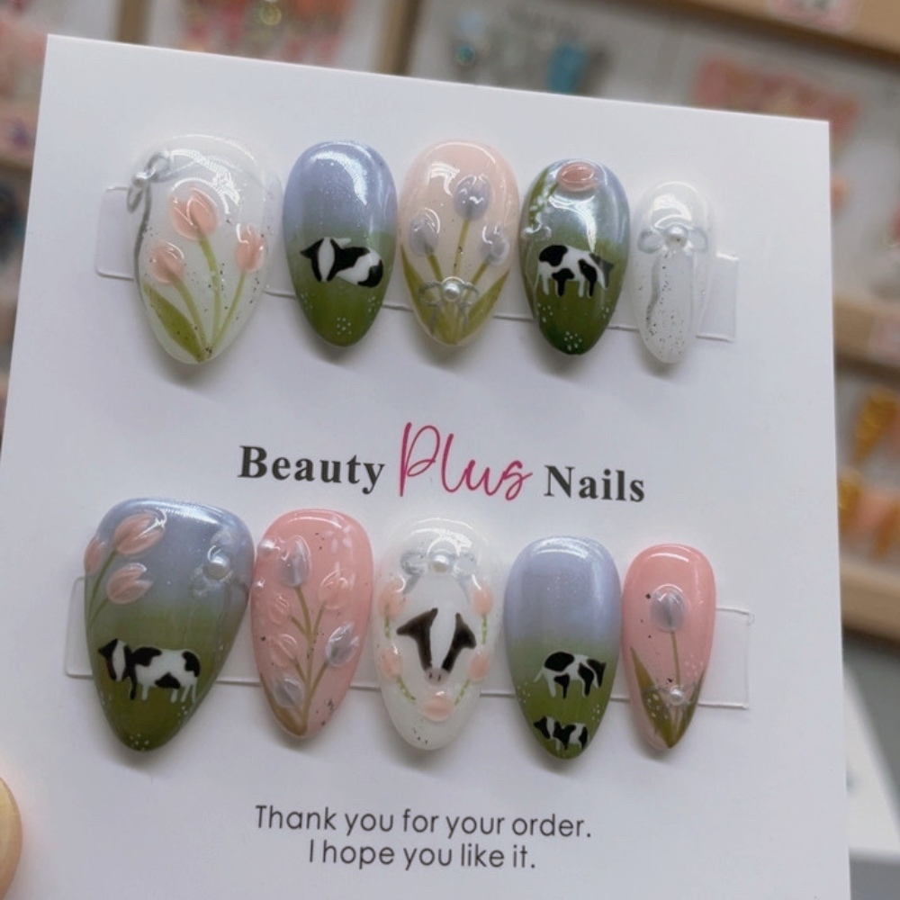 Almond Shape Nails No.82